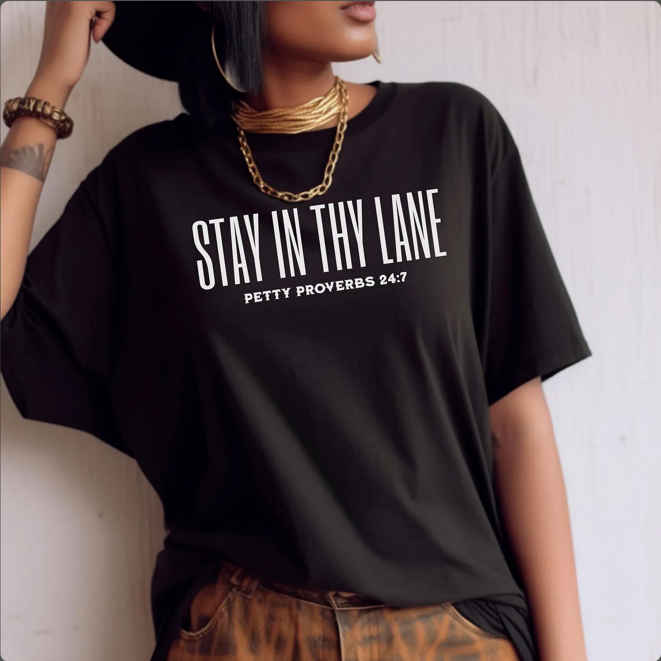 Stay In Thy Lane Graphic Tee