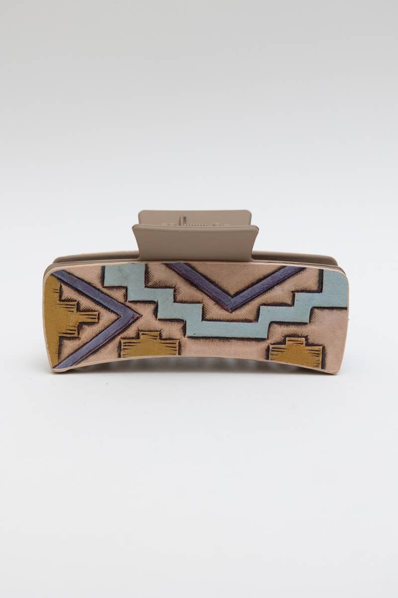 🌵 Western Bohemian Hair Claw Clips – Stylish and Unique: Bloom Ridge