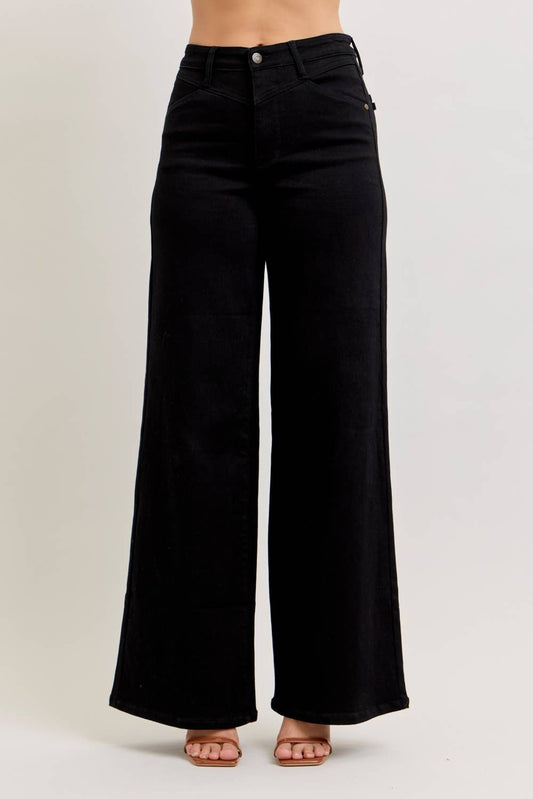 Judy Blue Jeans Retro Wide w/ Front Yoke