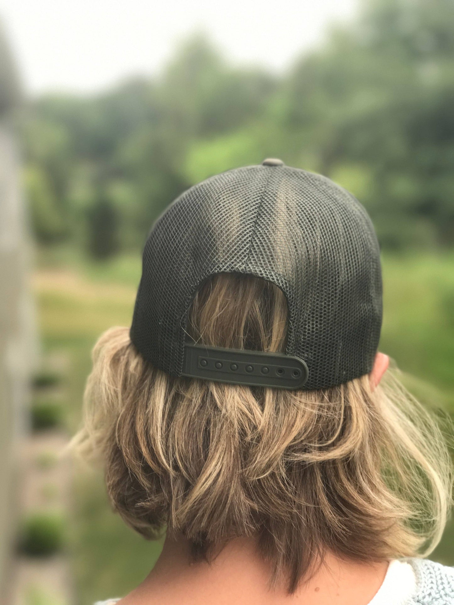 Hat //  Michigan  ~  CAMO Vintage Floral Michigan Trucker Hat