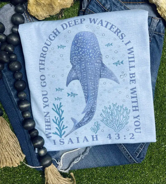 When you go through Deep Waters graphic tee