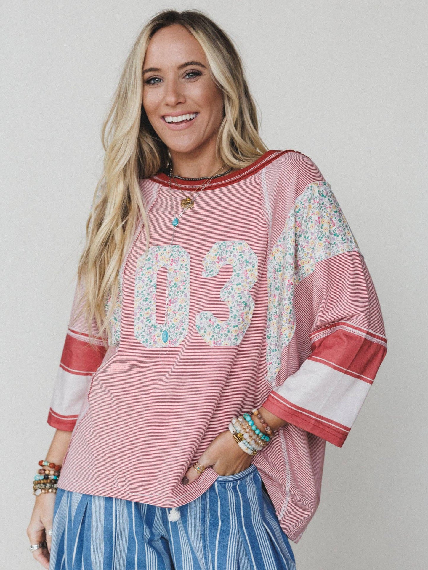 Britt Patchwork Top