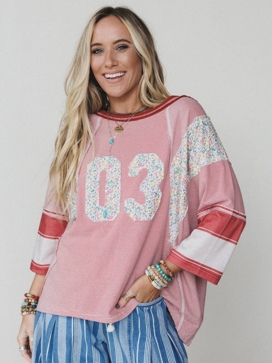 Britt Patchwork Top