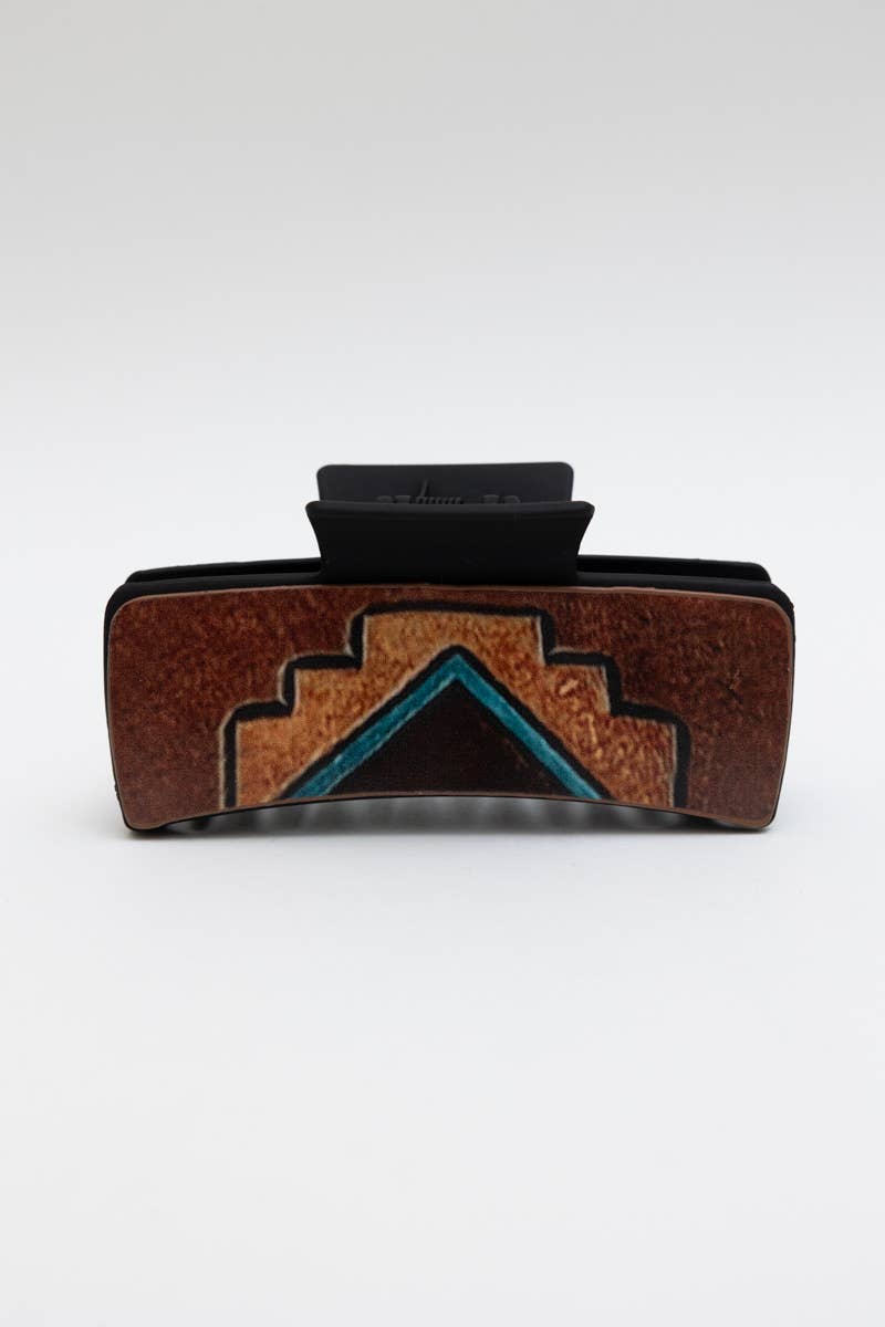 🌵 Western Bohemian Hair Claw Clips – Stylish and Unique: Bloom Ridge