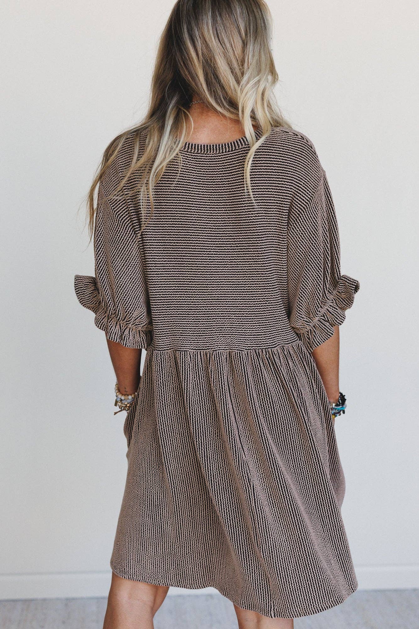 Open Sky Dress - Camel