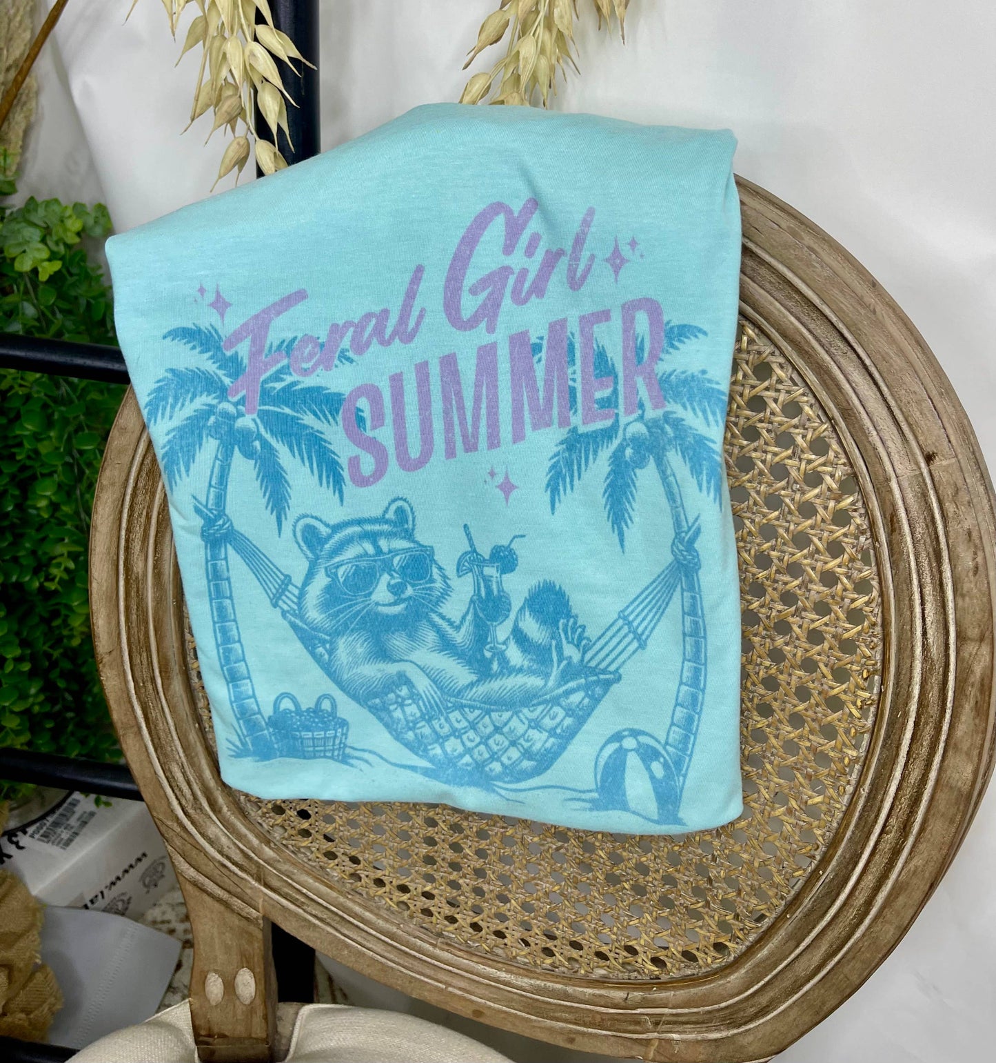 Feral Girl Summer graphic tee