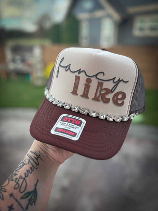 Fancy Like Graphic Trucker Hat : With Chain