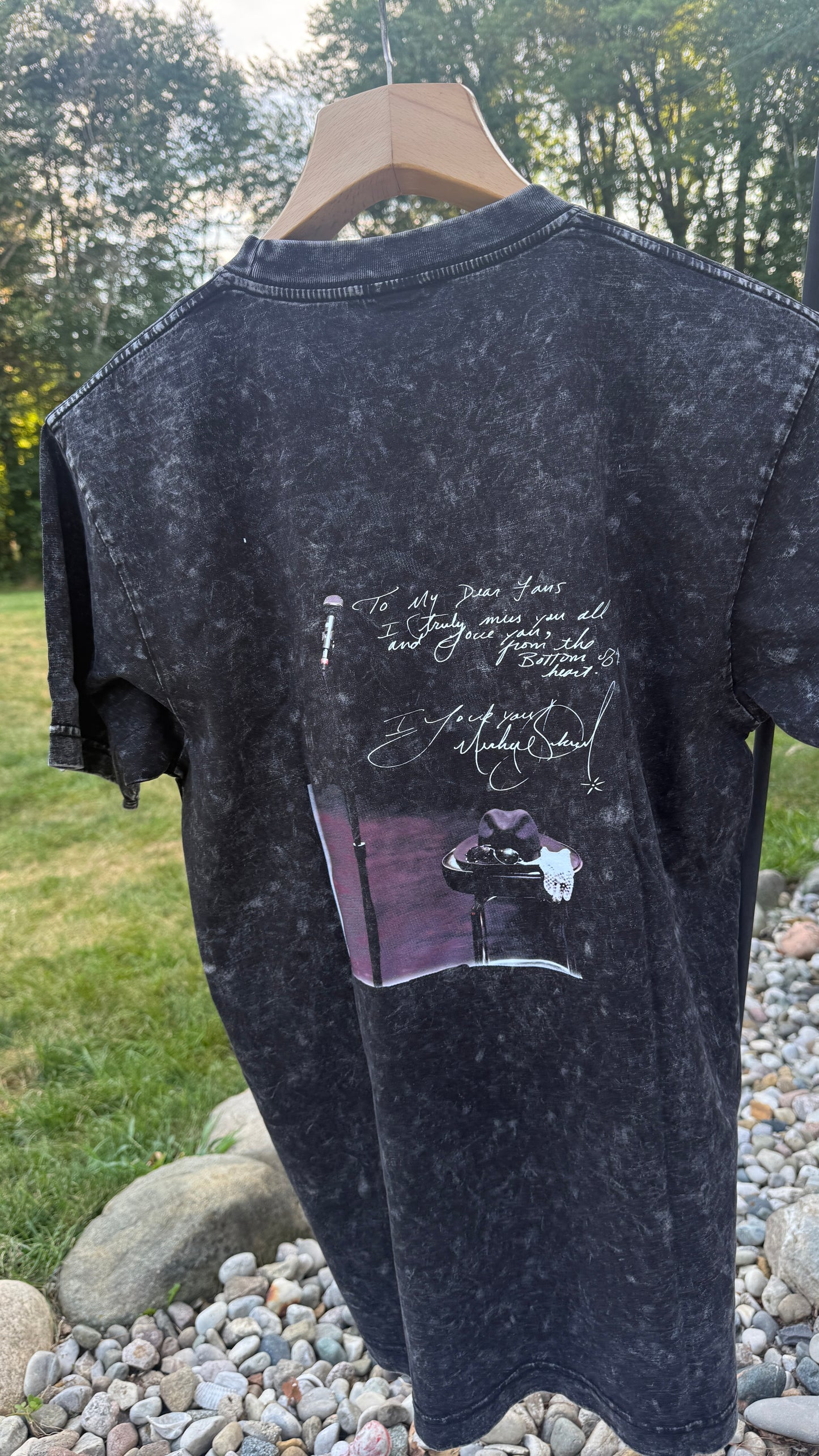 Michael Jackson Tribute Mineral Wash Tee