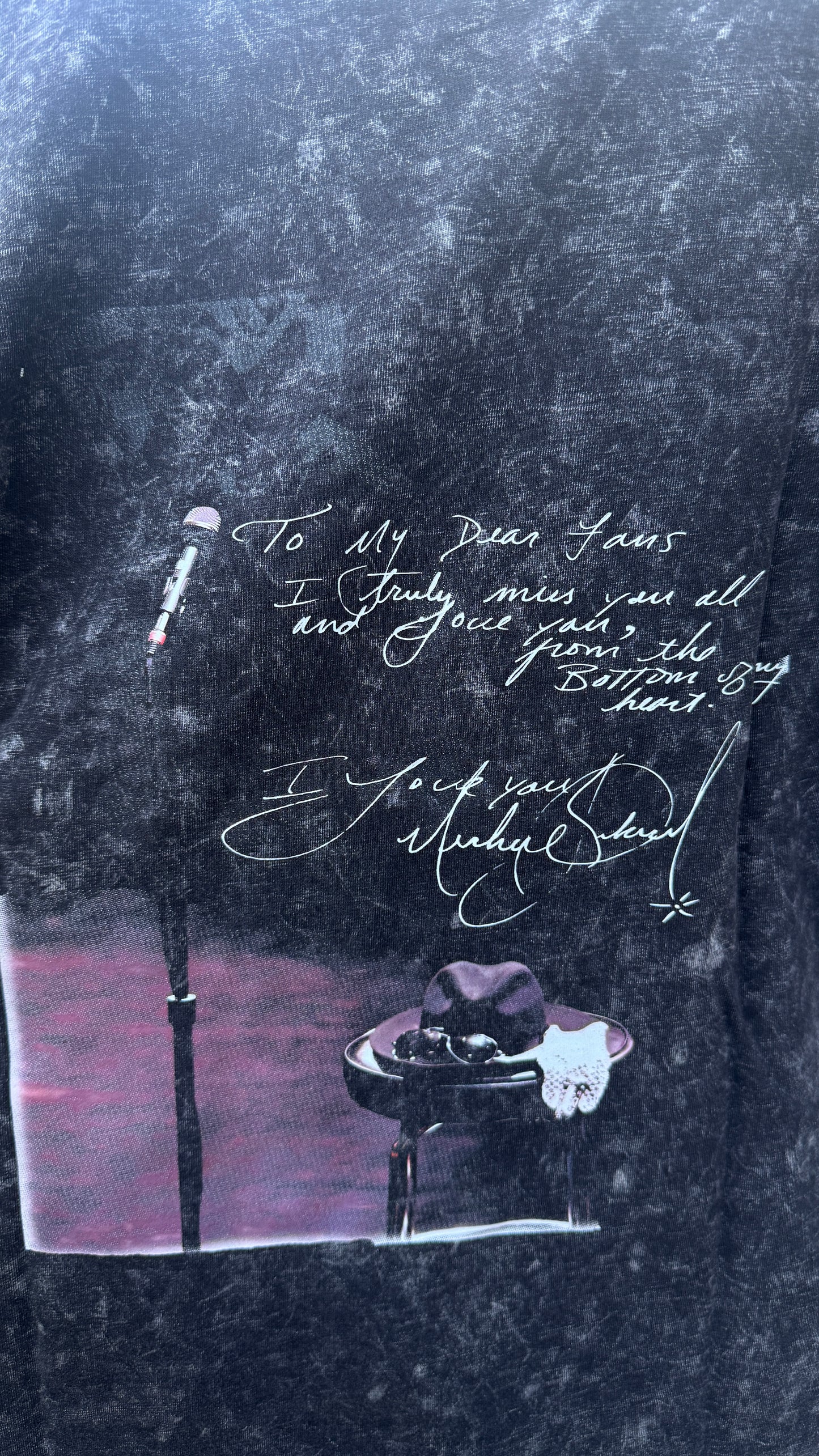 Michael Jackson Tribute Mineral Wash Tee
