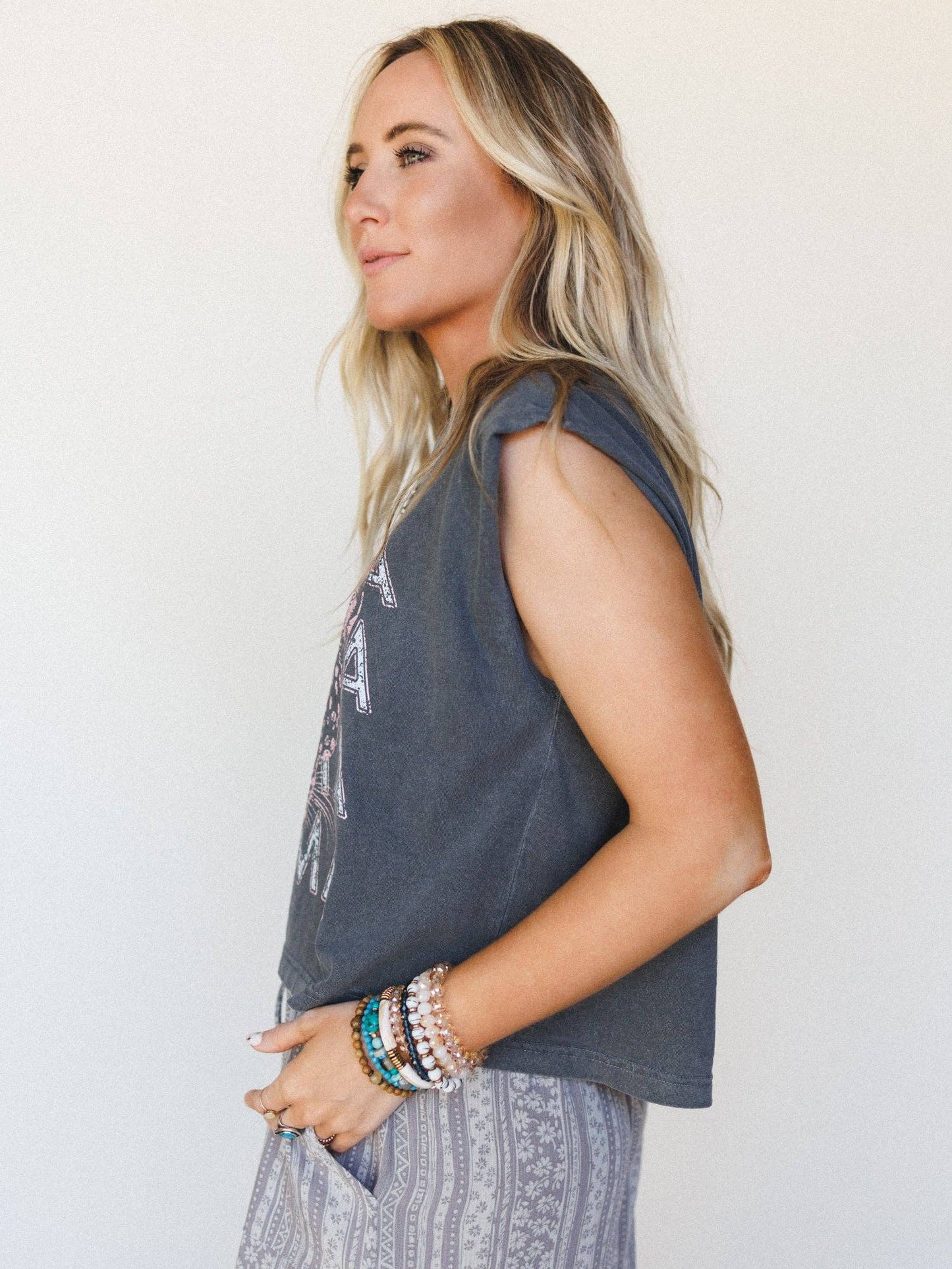 Leopard Mama Top - Pepper