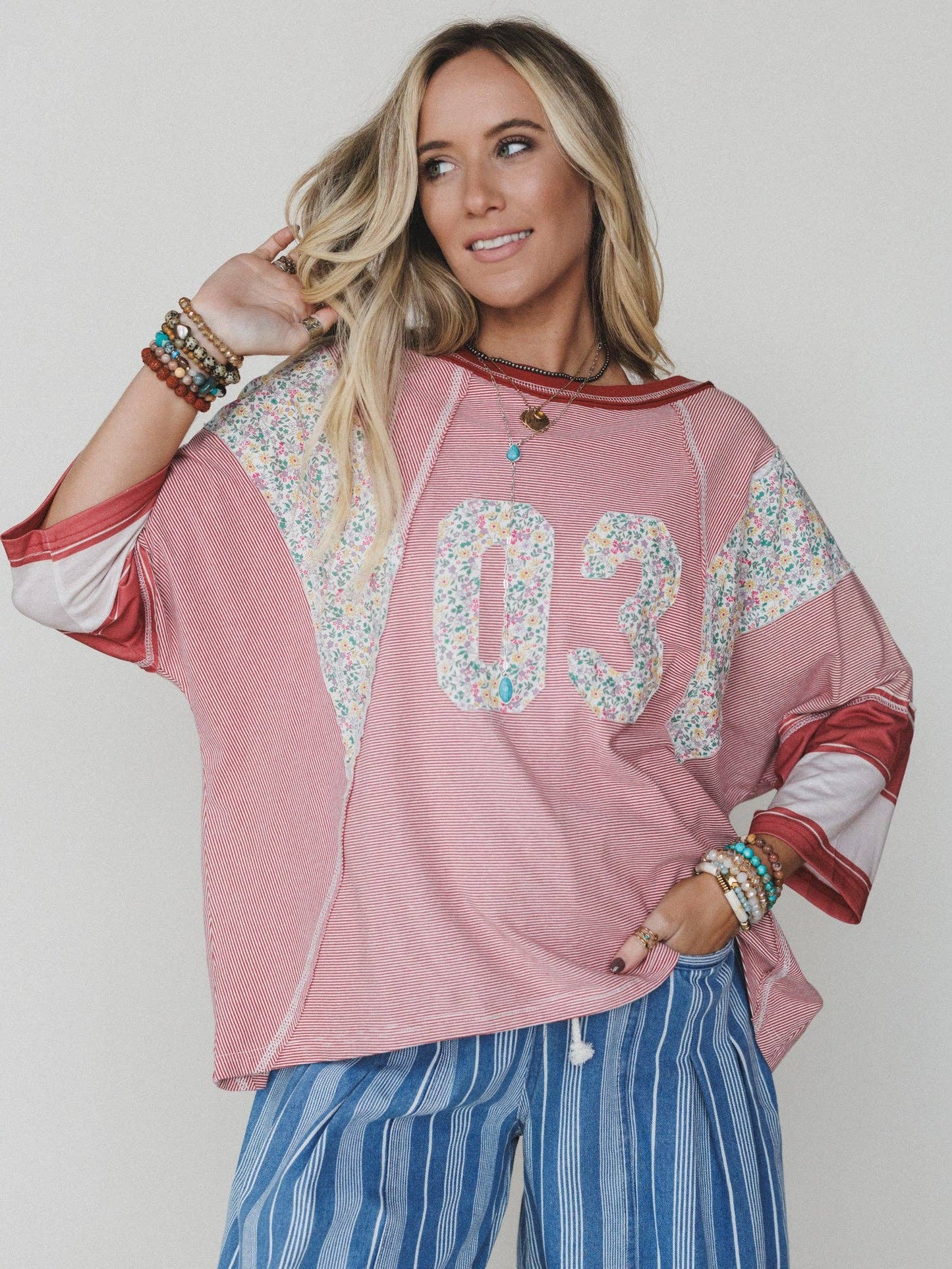 Britt Patchwork Top