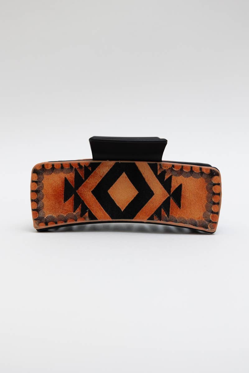 🌵 Western Bohemian Hair Claw Clips – Stylish and Unique: Bloom Ridge